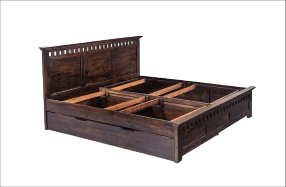 Wooden Bed - Image 4