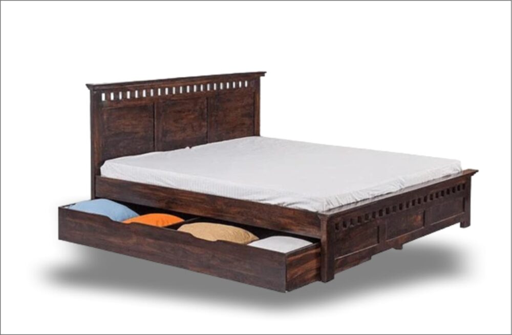 Wooden Bed - Image 3