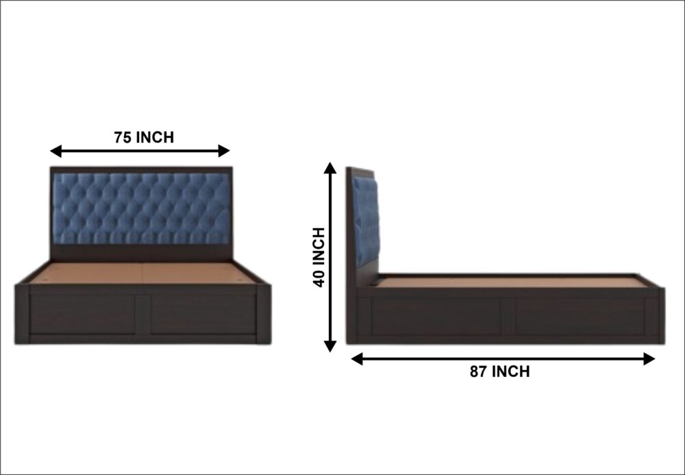 Contemporary Bed - Image 3